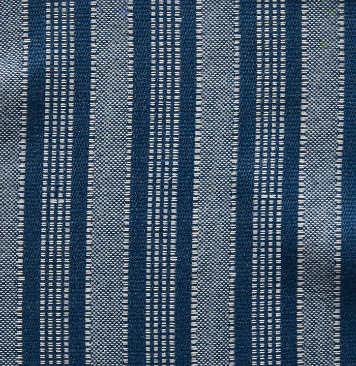 Dekowe Amida Pillow Cover In White On Indigo Peter Dunham Textiles