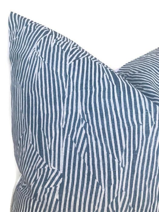 Dekowe Avant Pillow Cover In Blue Kelly Wearstler Textiles