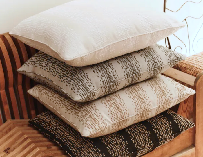 Dekowe Balboa Pillow Cover In Fawn Brown Kelly Wearstler Textiles