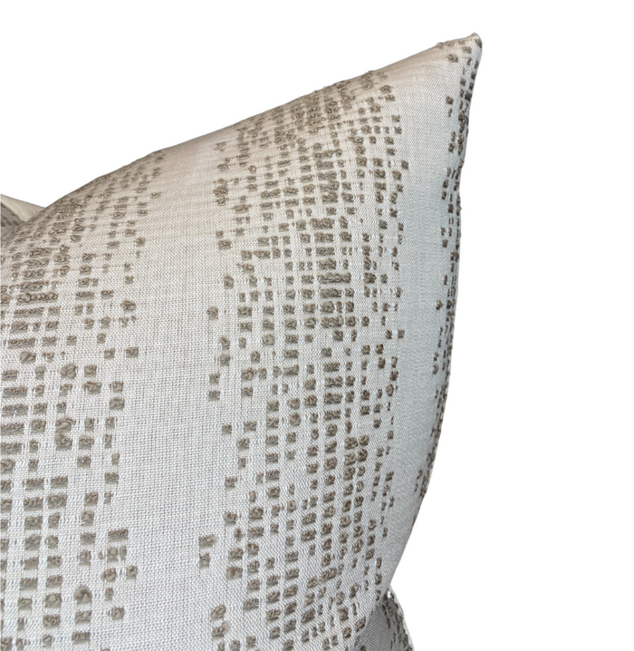 Dekowe Balboa Pillow Cover In Fawn Brown Kelly Wearstler Textiles