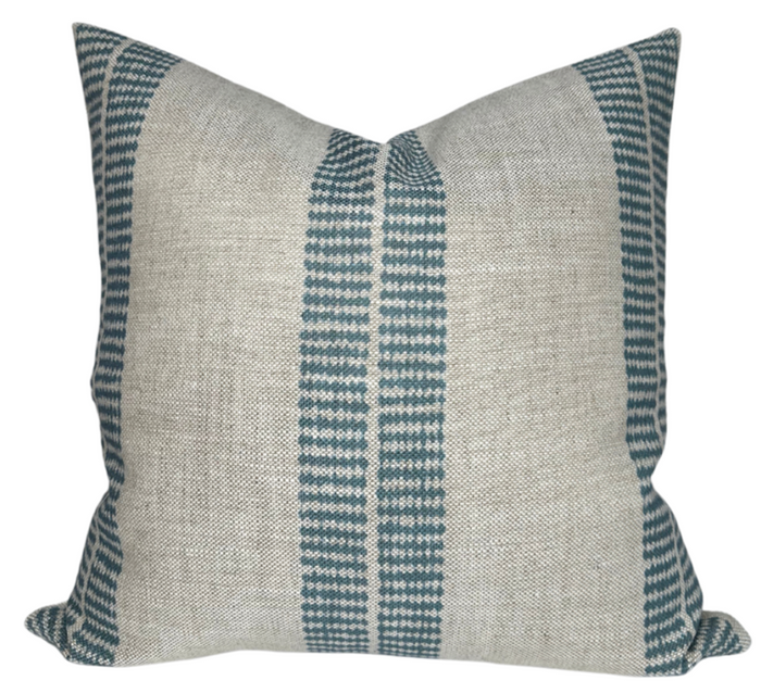 dekowe Band Pillow Cover in Celestial McLaurin + Piercy Textiles