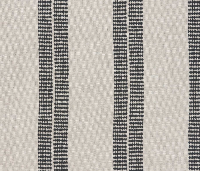 Dekowe Band Pillow Cover In Jet McLaurin + Piercy Textiles