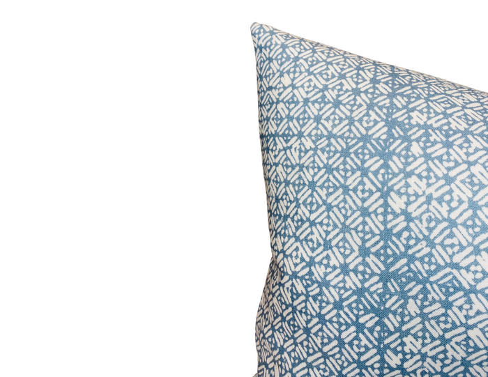Dekowe Batik Pillow Cover In Dusk Blue Walter G Textiles