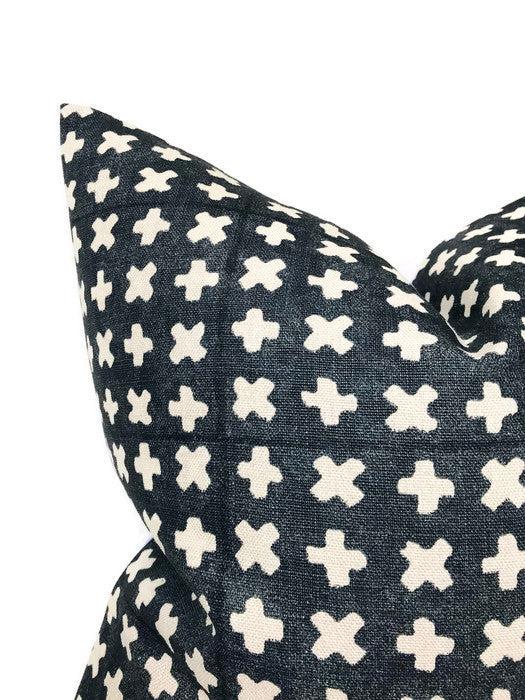 Dekowe BOGO Pillow Cover In Midnight Bastideaux Textiles