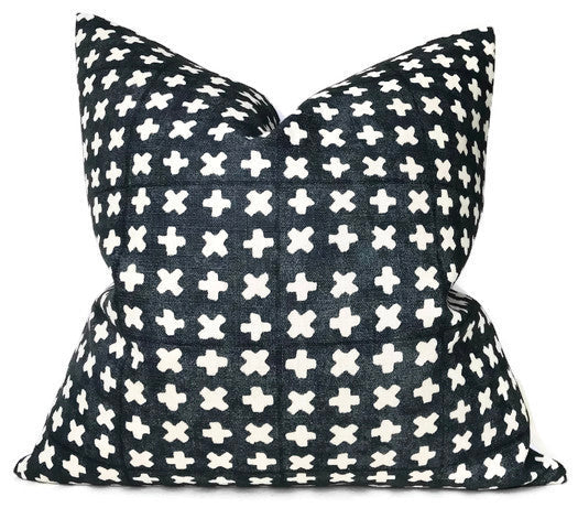 dekowe BOGO Pillow Cover in Midnight Bastideaux Textiles