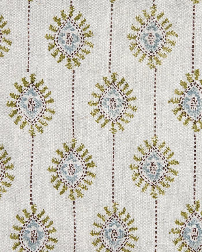 Dekowe Bombay Pillow Cover In Moss Walter G Textiles
