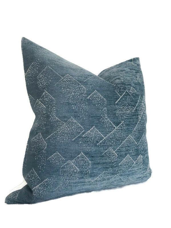 Dekowe Brink Pillow Cover In Delft Ivory Kelly Wearstler Textiles
