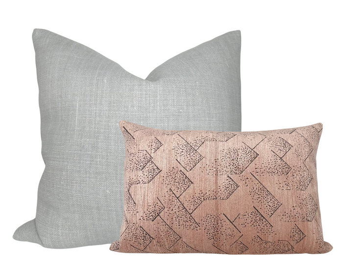 Dekowe Brink Pillow Cover In Rose Pink Kelly Wearstler Textiles