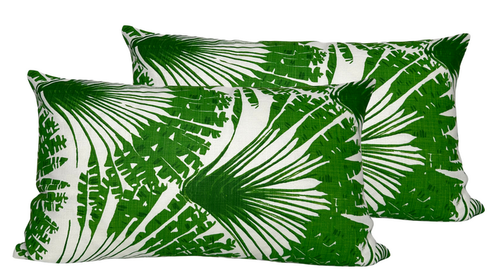 Dekowe Brisa Pillow Cover In Green Christopher Farr Textiles