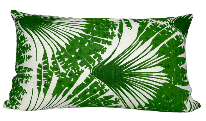 dekowe Brisa Pillow Cover in Green Christopher Farr Textiles