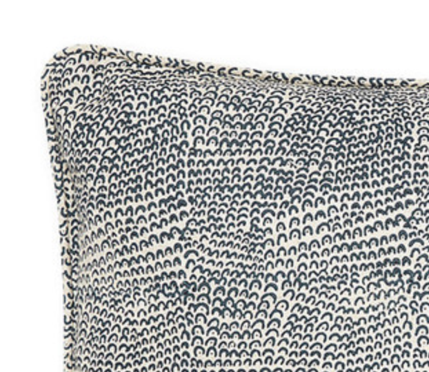 Dekowe Bungle Bungles Pillow Cover In Indian Teal Walter G Textiles