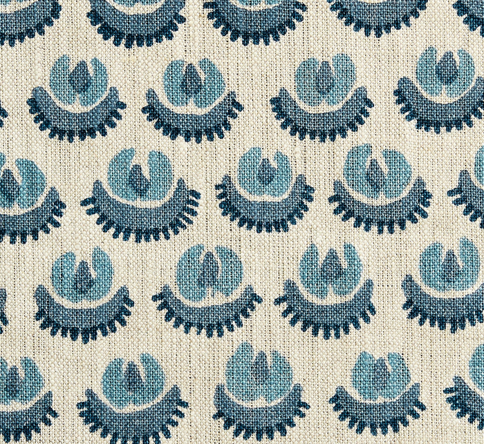 Dekowe Cadiz Pillow Cover In Blue Walter G Textiles