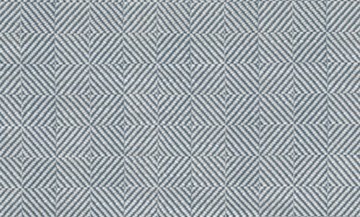 Dekowe Chelsea Square Pillow Cover In Blue Haven Indoor Outdoor Pillow - Rose Tarlow For Perennials