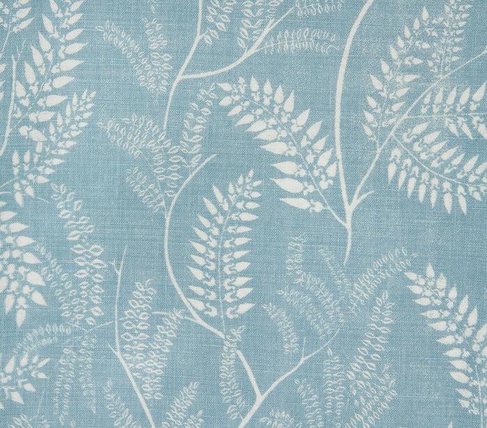 Dekowe Chiara Floral Pillow Cover In Sky Blue Lisa Fine Textiles