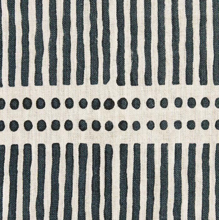 Dekowe Dash Dot Pillow Cover In Indian Teal Walter G Textiles