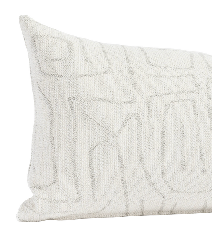 Dekowe Abstract Pillow Cover In Natural