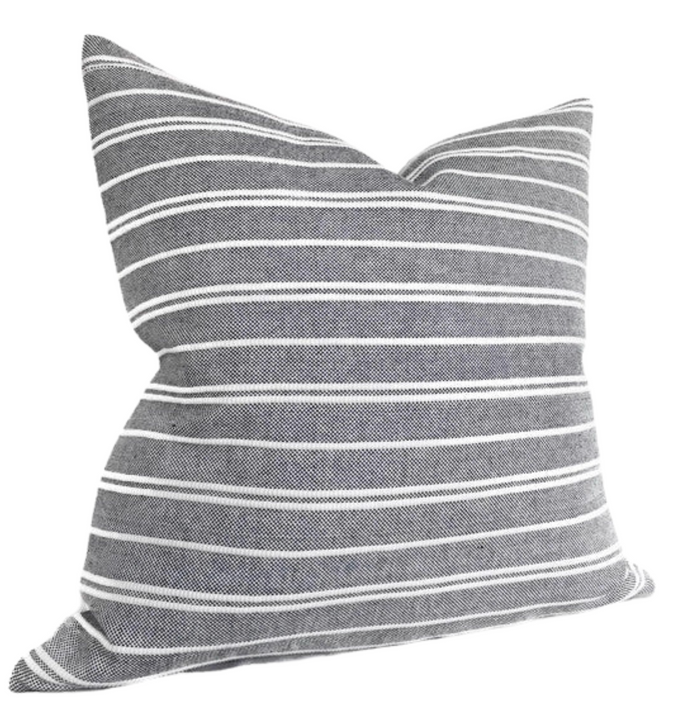 Dekowe Acadia Stripe Pillow Cover In Otis