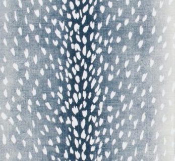 Dekowe Antelope Pillow Cover In Blue