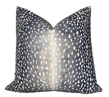 dekowe Antelope Pillow Cover in Blue