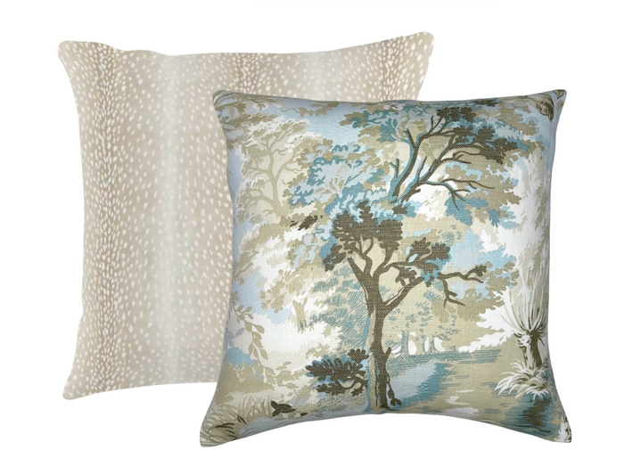 Dekowe Antelope Pillow Cover In Fawn Brown