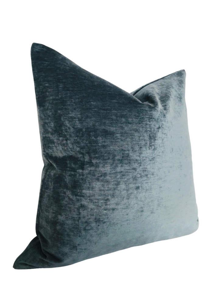 dekowe Aqua Velvet Pillow Cover