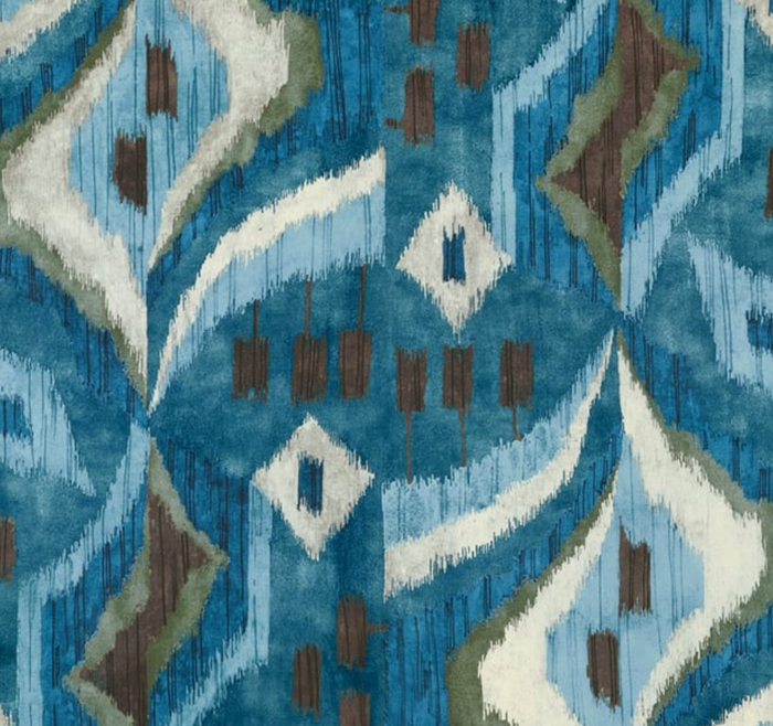 Dekowe Artesian Velvet Pillow Cover In Mineral