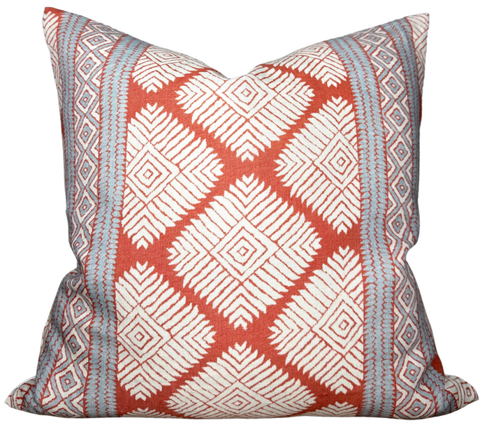 dekowe Austin Pillow Cover in Coral