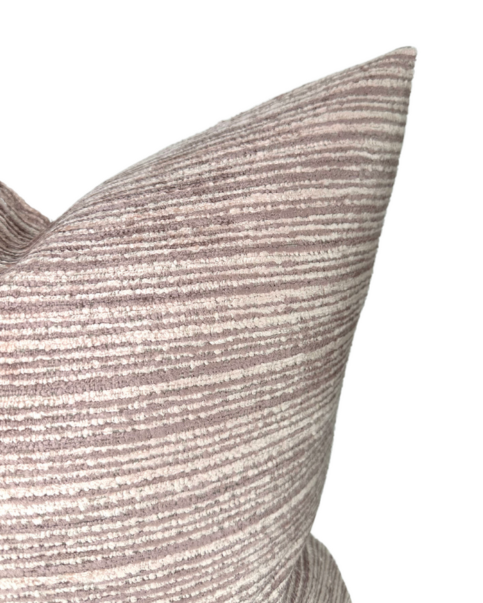 Dekowe Bale Velvet Pillow Cover In Blush Pink