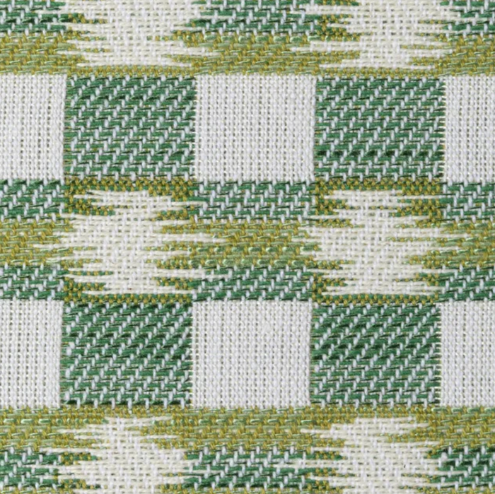 Dekowe Beaumois Woven Pillow Cover In Green