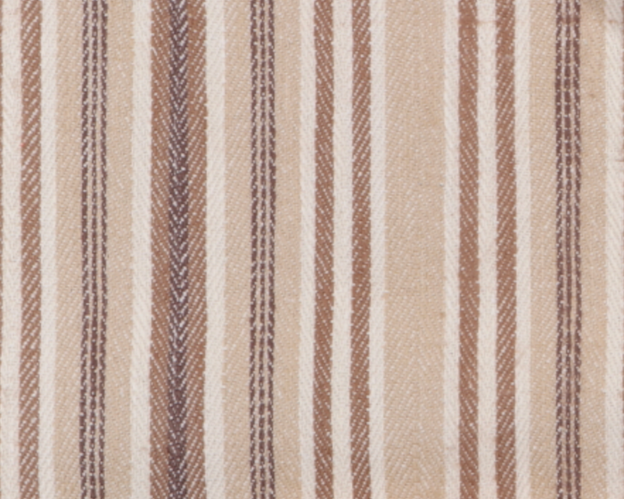 Dekowe Bentley Stripe Pillow Cover In Tan