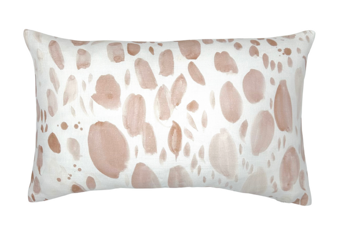 dekowe Blooms Pillow Cover in Blushing Taupe