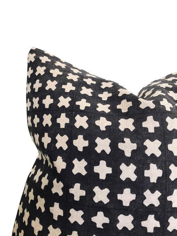Dekowe BOGO Pillow Cover In Pavement Black