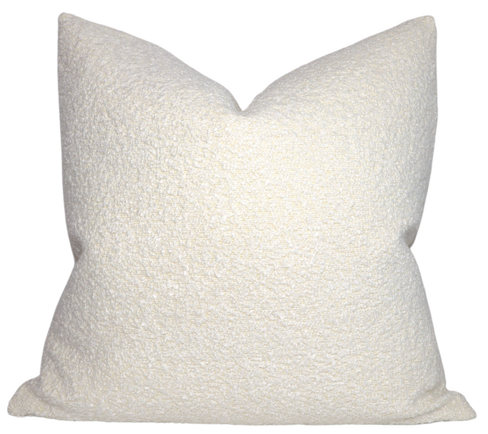 dekowe Boucle Pillow Cover in Ivory