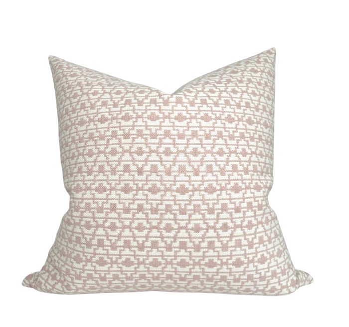 Dekowe Byron Pillow Cover In Petal