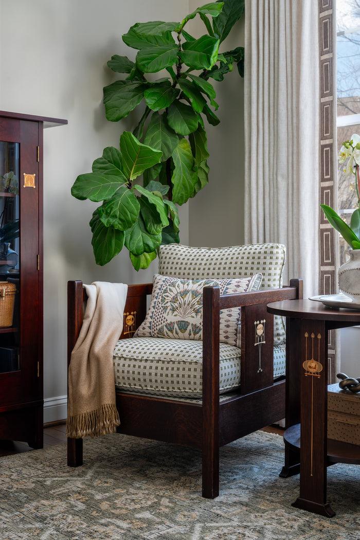 Dekowe Cairo Pillow Cover In Eggplant