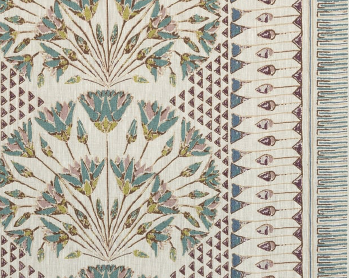 Dekowe Cairo Pillow Cover In Eggplant