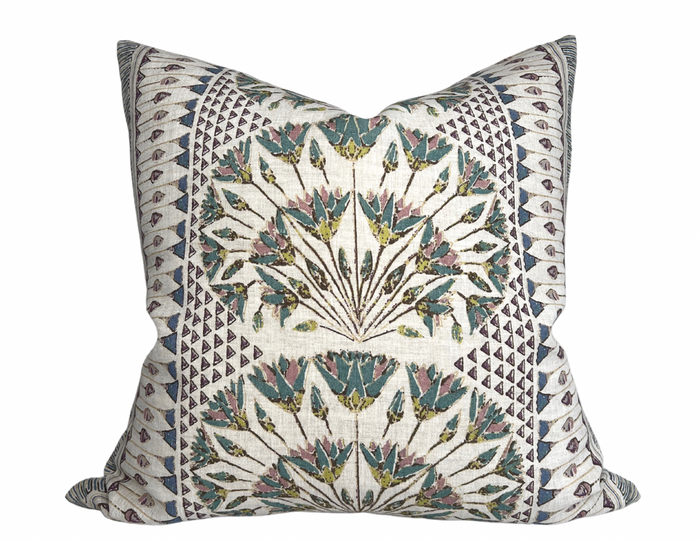 dekowe Cairo Pillow Cover in Eggplant