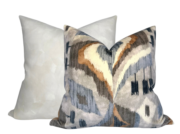 Dekowe Casablanca Pillow Cover In Pearl