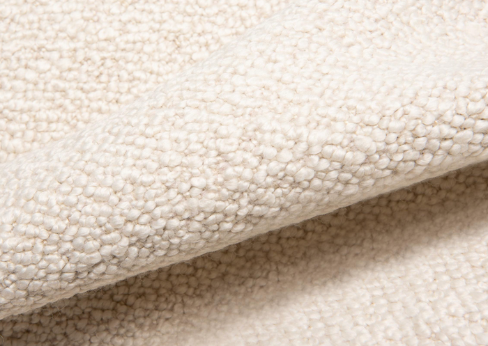 Dekowe Chalet Boucle Pillow Cover In Snow