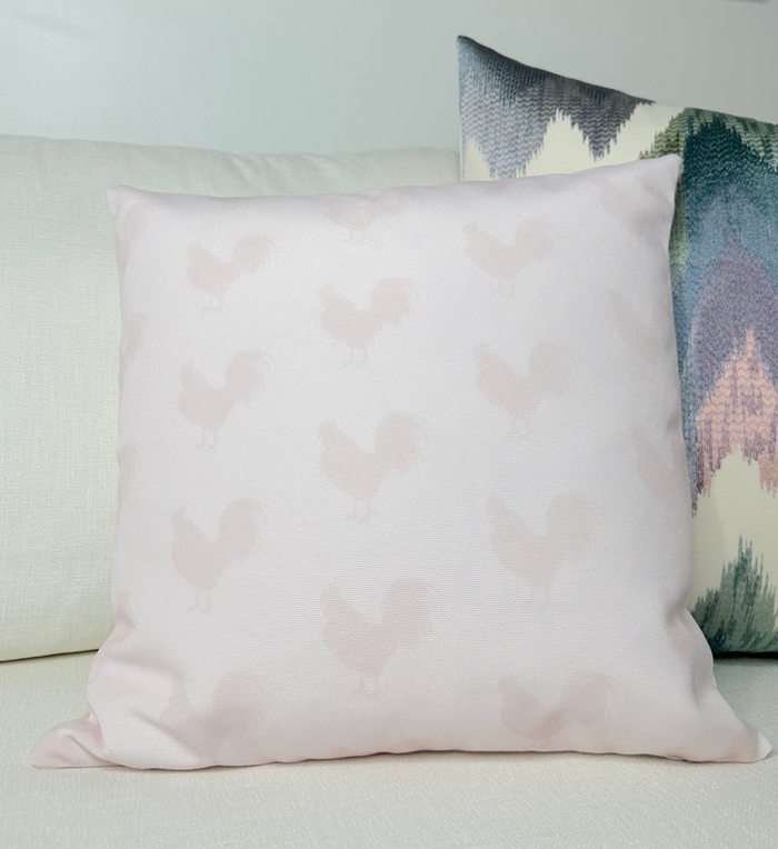 dekowe Chickie Pillow Cover in Blush