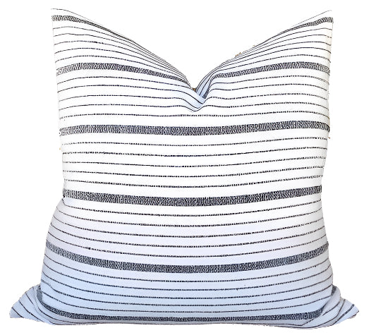 dekowe Cusco Stripe Pillow Cover in Natural