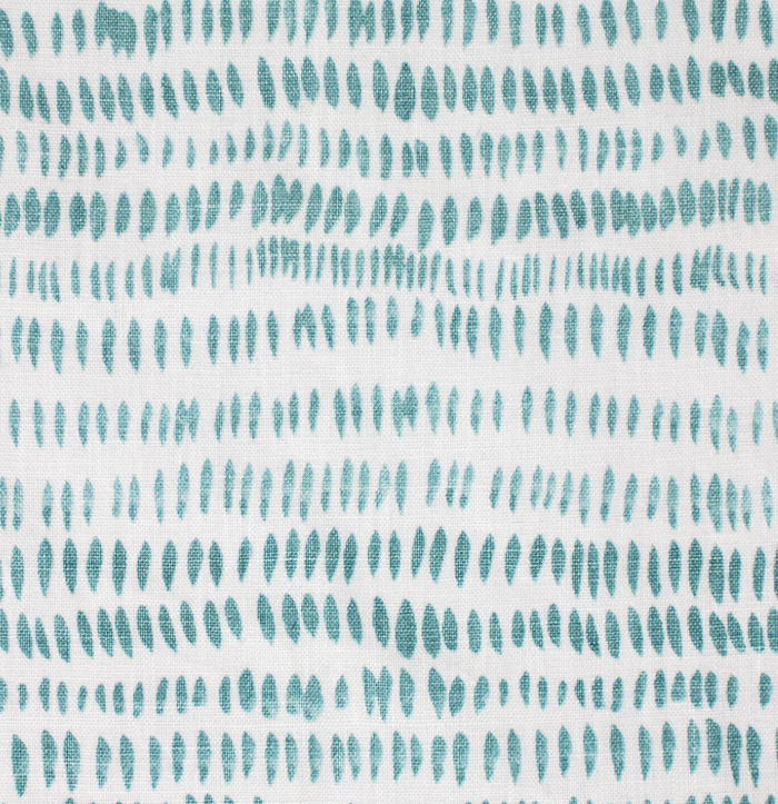 Dekowe Dashes Pillow Cover In Pale Marine