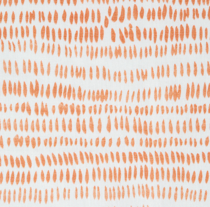 Dekowe Dashes Pillow Cover In Tangerine