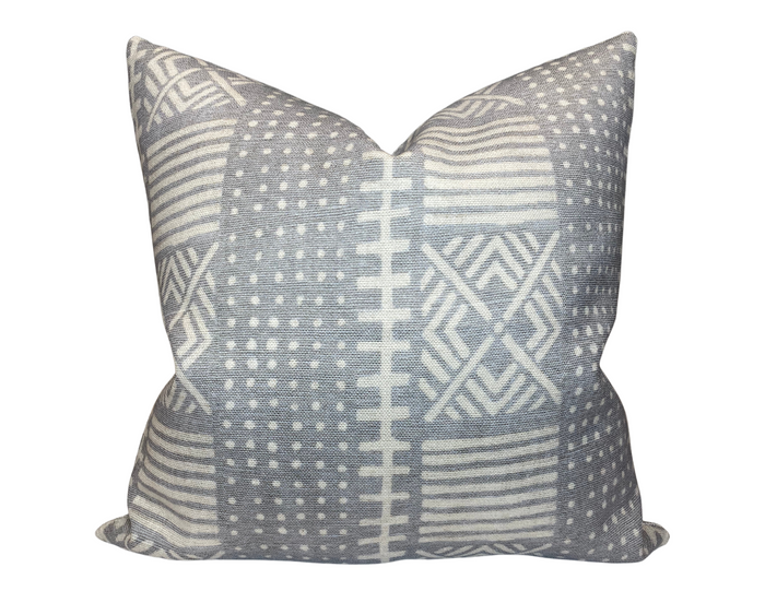 dekowe Dove Dots Pillow Cover in Grey