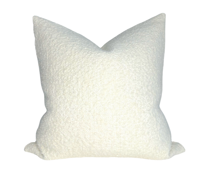 dekowe Edelweiss Wool Pillow Cover in Ivory