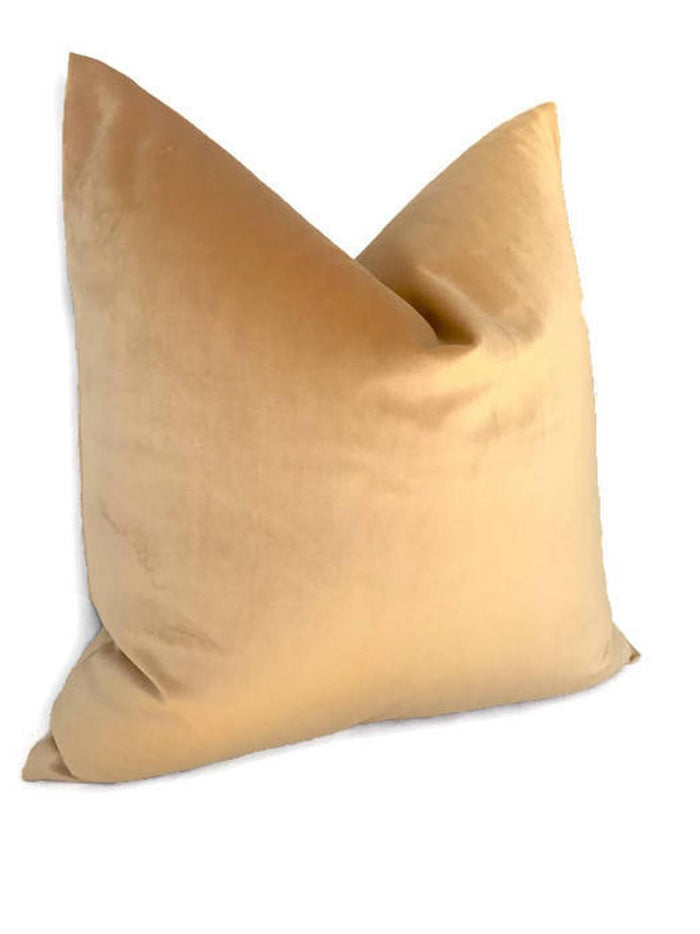 Dekowe Golden Velvet Pillow Cover