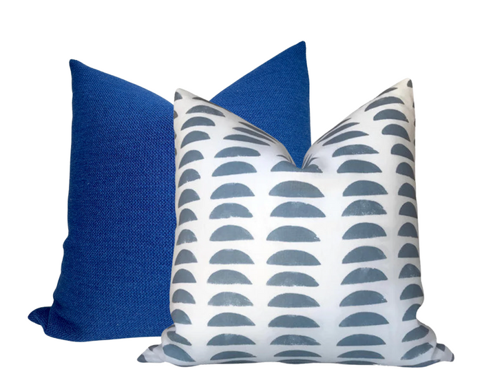 Dekowe Hills Pillow Cover In Slate