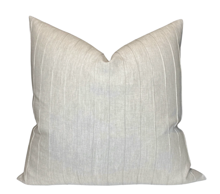 dekowe Hillstripe Pillow Cover in Khaki