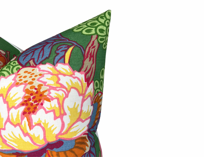 Dekowe Honshu Pillow Cover In Green