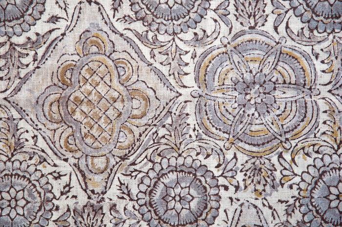 dekowe Jaipuri Pillow Cover in Beige